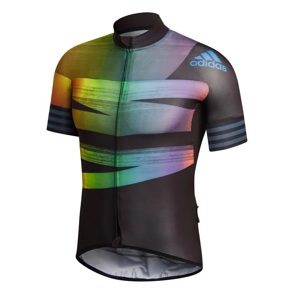Adidas Adistar Pride Short Sleeve Cycling Jersey Men’s Size Large